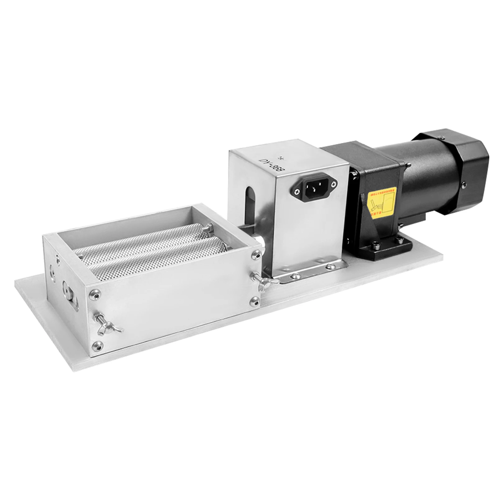 4L Electric Grain Mill Barley Feed Grinder Malt Crusher Rice Wheat Corn Grinder Stainless Steel, Al-alloy Wheat, Rice, Corn