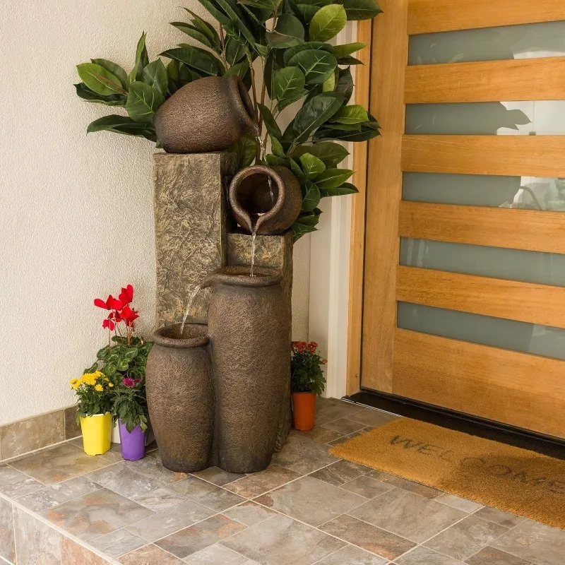 Indoor Outdoor Pottery Fountain image 2