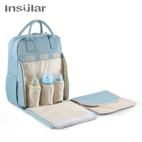 New Baby Diaper Bag Backpack Multifunctional Waterproof Maternity Nappy Bags Mommy Travel Backpack Stroller Bag Baby Nappy Cares 1