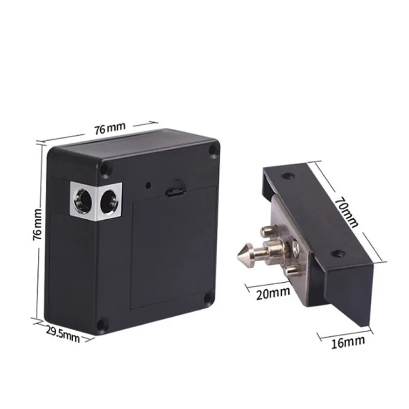 

KOOJN, не открывающийся телефон, замок для раздевающихся помещений, замок для шкафа, электронный интеллектуальный замок для разборки карт, скрытый шкаф