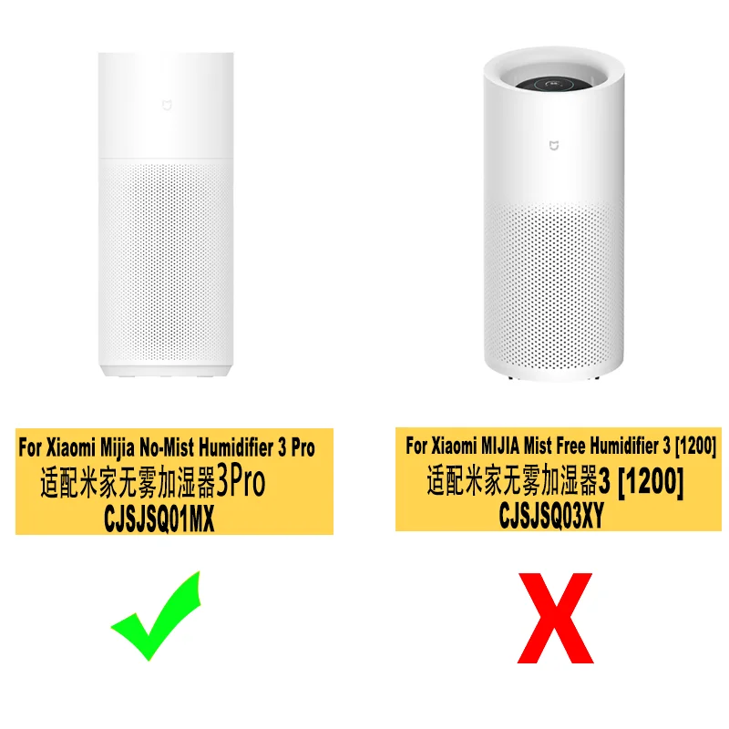 Humidifier Filter CJSJSQ01MX for XIAOMI MIJIA Mist Free Humidifier 3 Pro for humidifier refill sticks