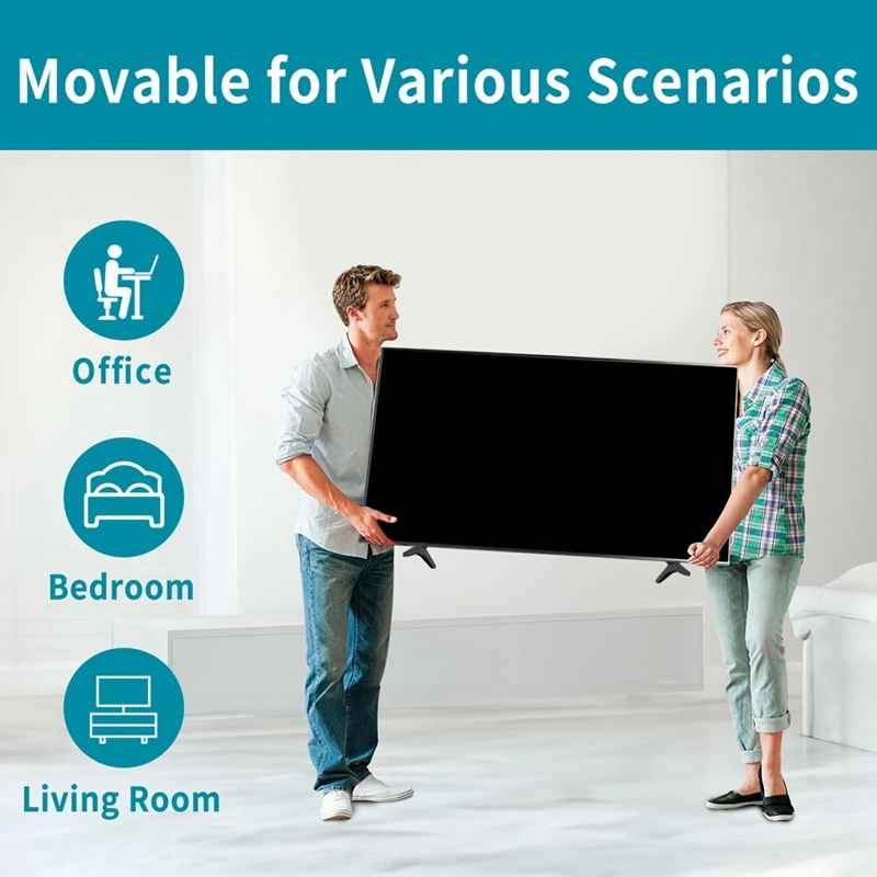 TV Stand For LG TV Legs Parts Stand Legs For LG 49 50 55Inch 50UM7300AUE 50UK6300BUB 50UK6500AUA With Screw tv stand table top tv stand rolling tv stand