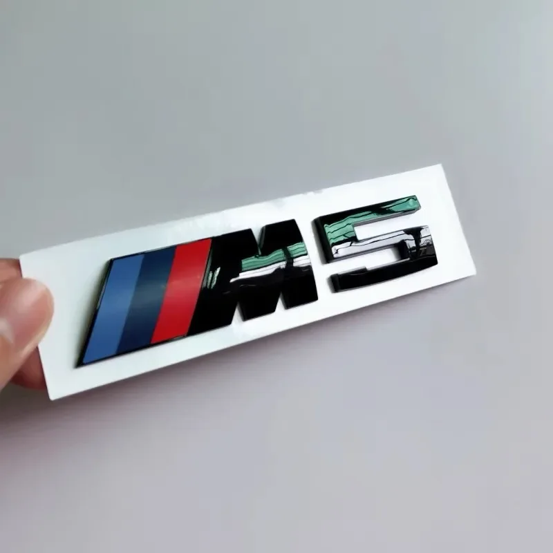 BMW M5 Stickers Trunk Badge For BMW M5 E34 E36 E61 E39 E60 E90 E92 E93 F10 F20 F30 G20 G30 Auto Decoration Accessories