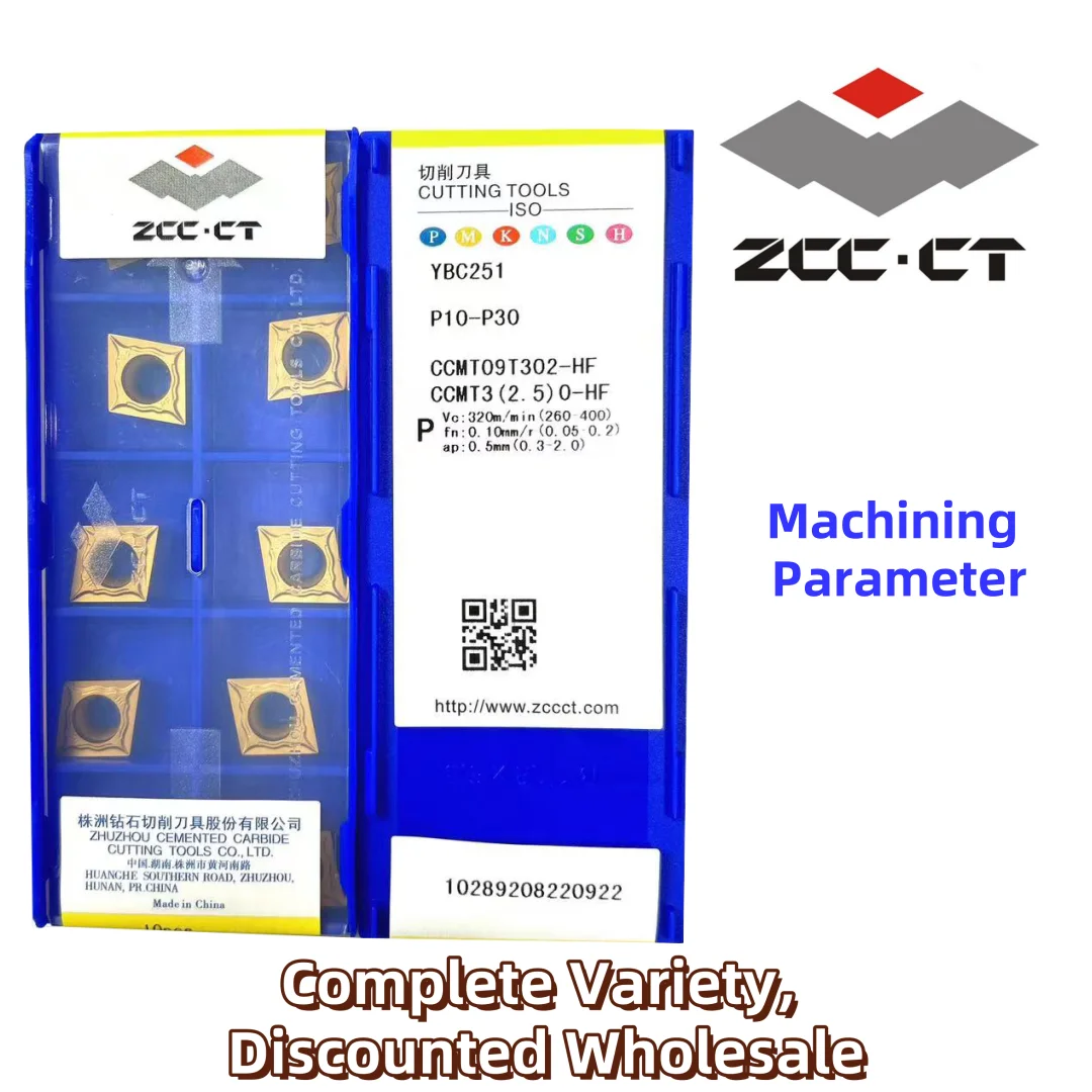 

Бесплатная доставка, ZCC CCMT09T302-HF YBC251/YBG202/YBG205/YBC152, токарные резцы с ЧПУ, карбидные режущие инструменты, 10 шт. (1 коробка)