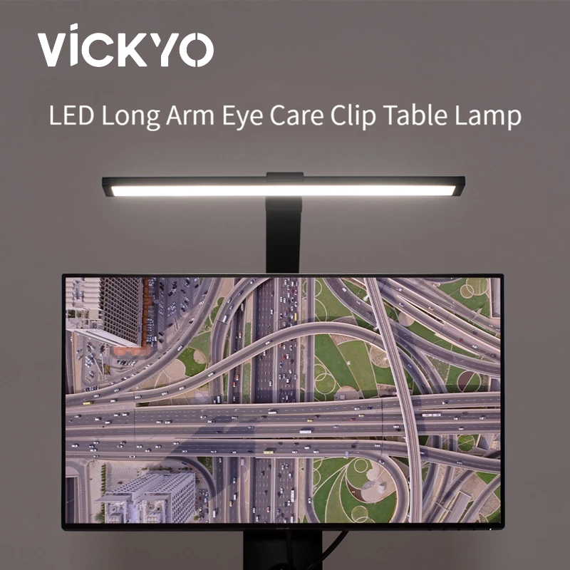 

VICKYO Touch LED Desk Lamp Swing Arm Folding Eye Protection With Remote Control Read Lamp Writing Lamp For Study Work Desk Lamp