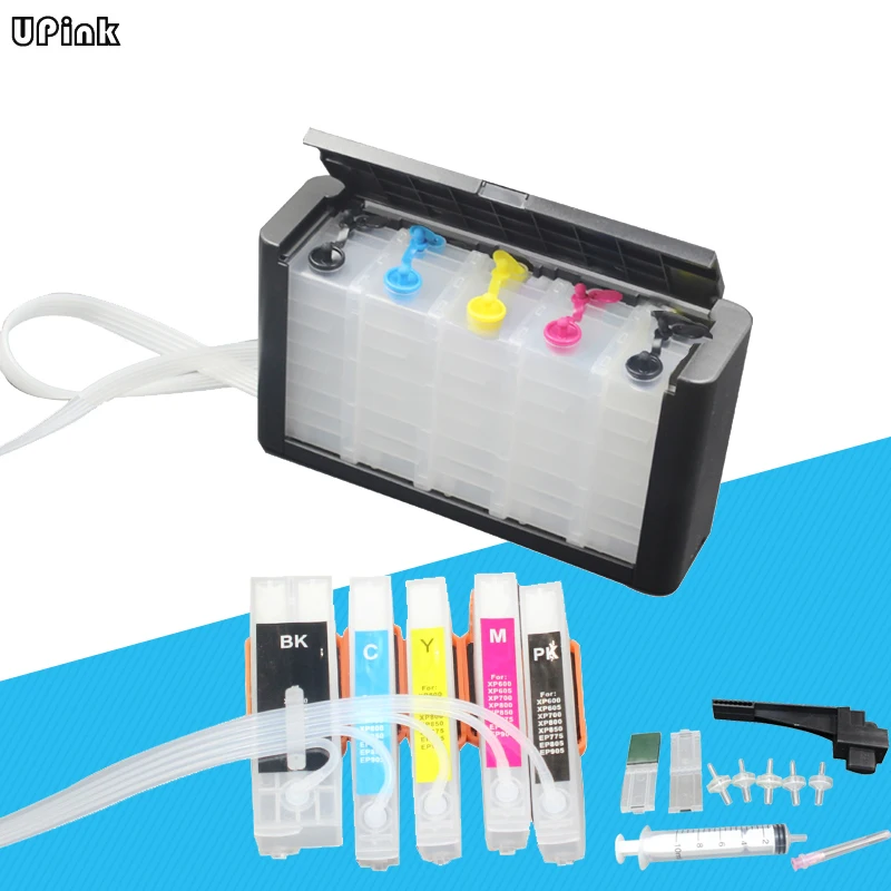 33XL T33 With Auto Reset Chip Continuous Ink Supply System For EPSON XP 530 640 645 635 630 540 830 900 Printer Ciss Luxury