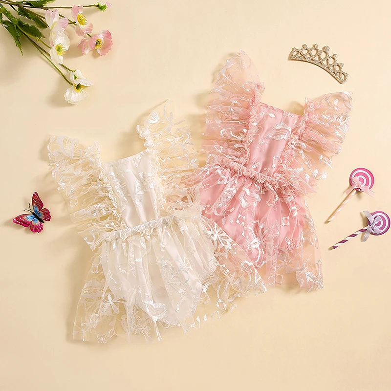 Baby Girl Plaid Pattern Sleeveless Strap Rompers In Spring main image 0