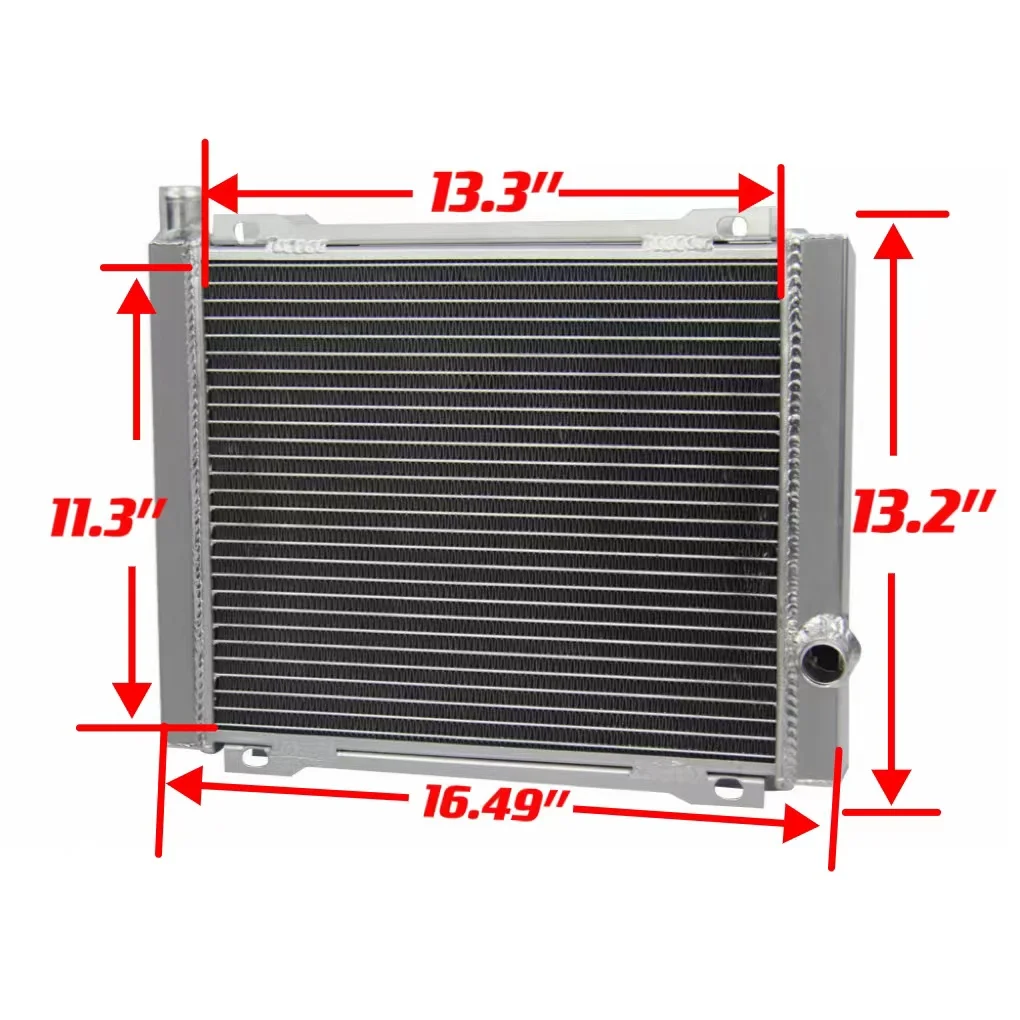 

3 ROW Aluminium Radiator For 2014-2015 Can-Am Renegade 1000; 2018-2020 570/850/1000R；2013-2015 500；2012-2015 800R