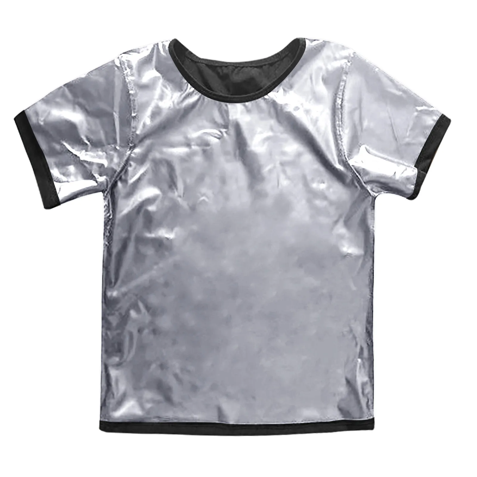 Soild T-Shirt For Men Short Sleeve O-Neck Body Shaper Top Summer Sport T Shirts Outdoor Gym Exercise Clothing Ropa Hombre