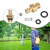Chemical Soap Injector Pressure Washer For 190593GS 190635GS 203640GS Brass Barb With 1/8" 27 Male Thread Check Valve Ball 3