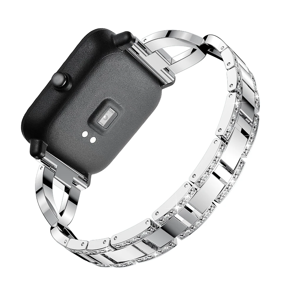 Enhanced Alloy Smart Watch Strap, 20mm Band