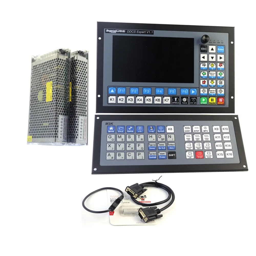 

Digital Dream CNC Controller Kit DDCS-EXPERT 3/4/5Axis 1Mkhz + Keyboard Support Close-loop Stepper Router Table Woodworking