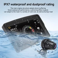 JIUYIN 2K 5 inch Recorder Motorcycle Multimedia GPS Navigation Wireless CarPlay Android Auto IP67 Waterproof Screen Bluetooth - Image 6