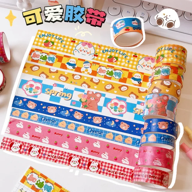  COHEALI 10 Rolls Crane Washi Tape Washi Strip