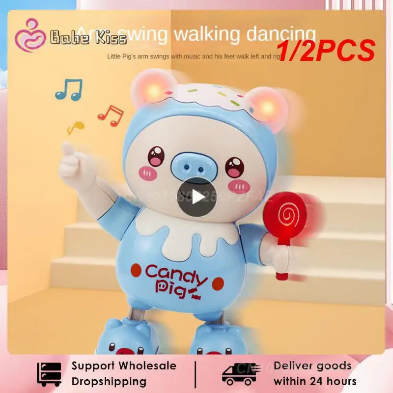 

1/2 шт., детская игрушка-свинья