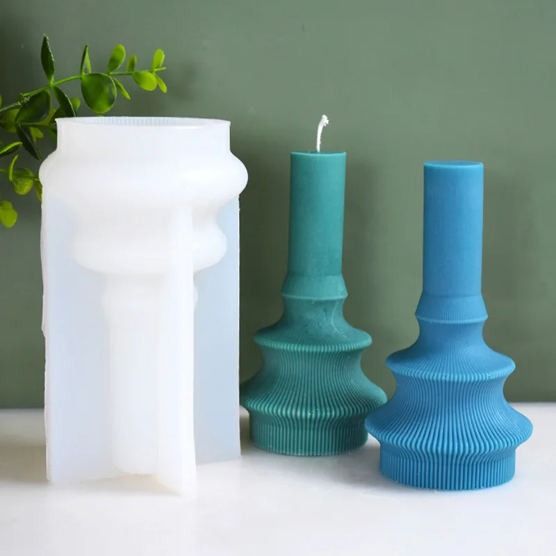 Silicone Aromatherapy Candlesticks, Silicone Candle Making Molds