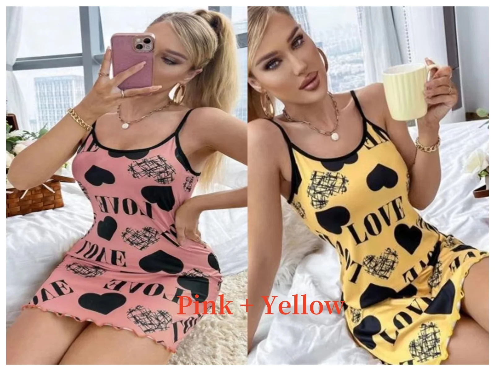 Pink yellow