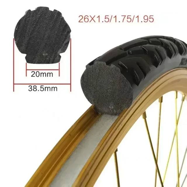 Bicycle solid tire 20/24/26 inch x1.50/1.95/1 3/8 bicycle solid tires 26 inch MTB tire Anti Stab Riding for road bike tyre 2