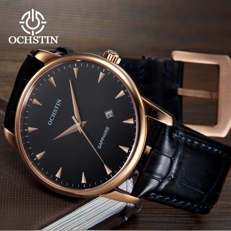 OCHSTIN2024 Casual Fashion New Men's Gentle Series Imported Multi functional Quartz Movement Watch Men's Quartz Watch