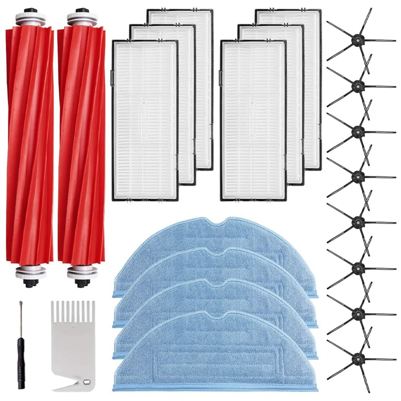 

Replacement Parts Main Brush Side Brush HEPA Filter For Roborock S7 S7 Maxv T7S G10 Vacuum Cleaner Accessories