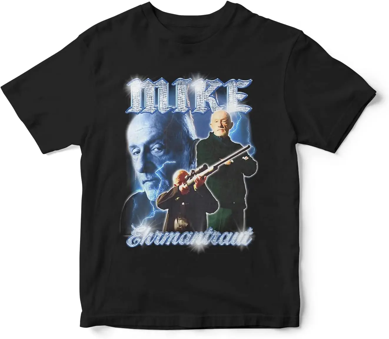 

Teenagers Youth Boys Girls Kids' Mike y Ehrmantraut Classic T-Shirt Short Sleeve Shirt Loose Tee X-Large