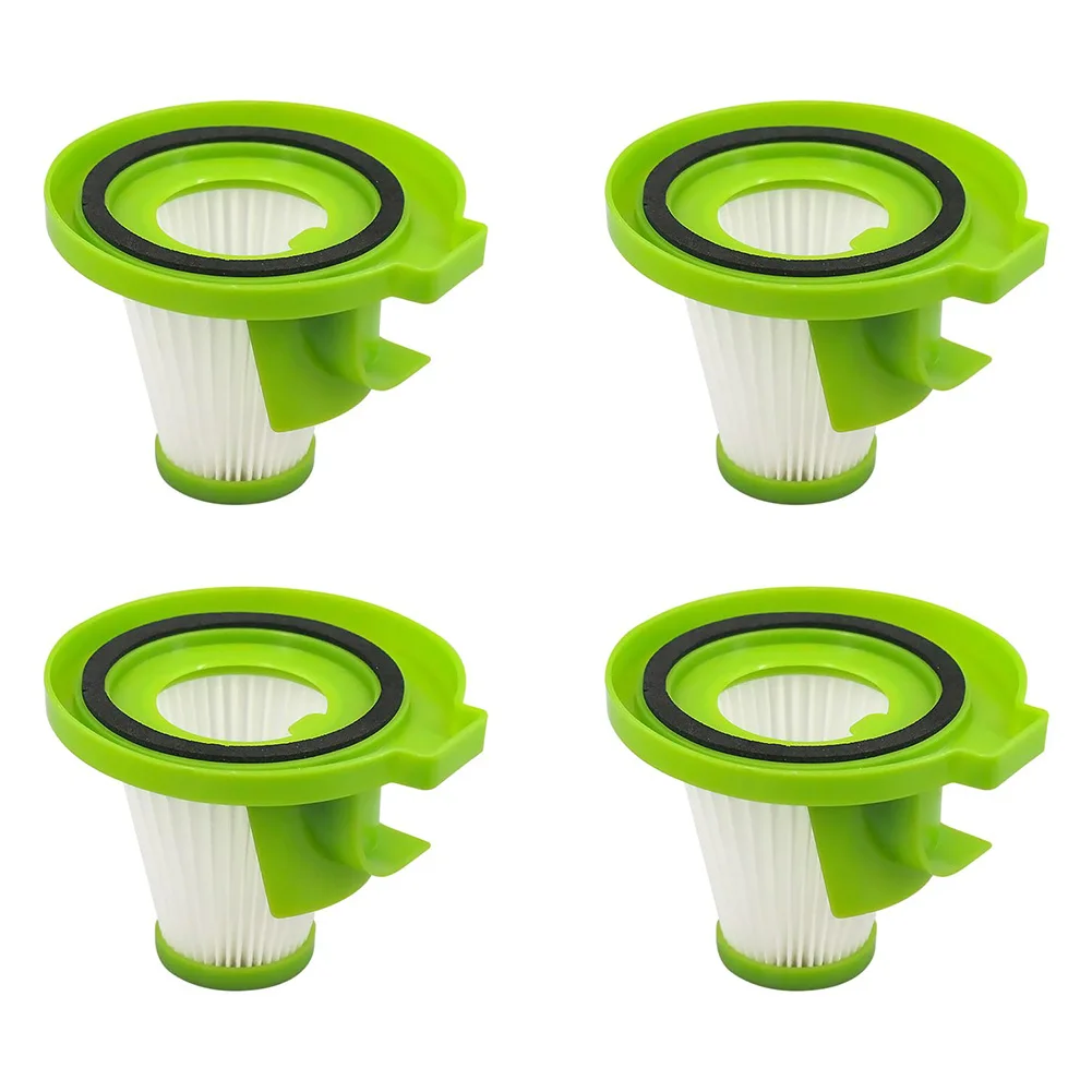 

4pcs Vacuum Cleaner Filter Replacement For Ionvac ZipVac 3-in-1 Corded Upright/Handheld Floor And Carpet Vacuum