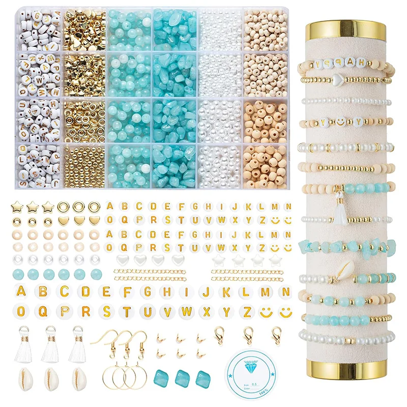 Natural Stone Bead Jewelry Making Kit