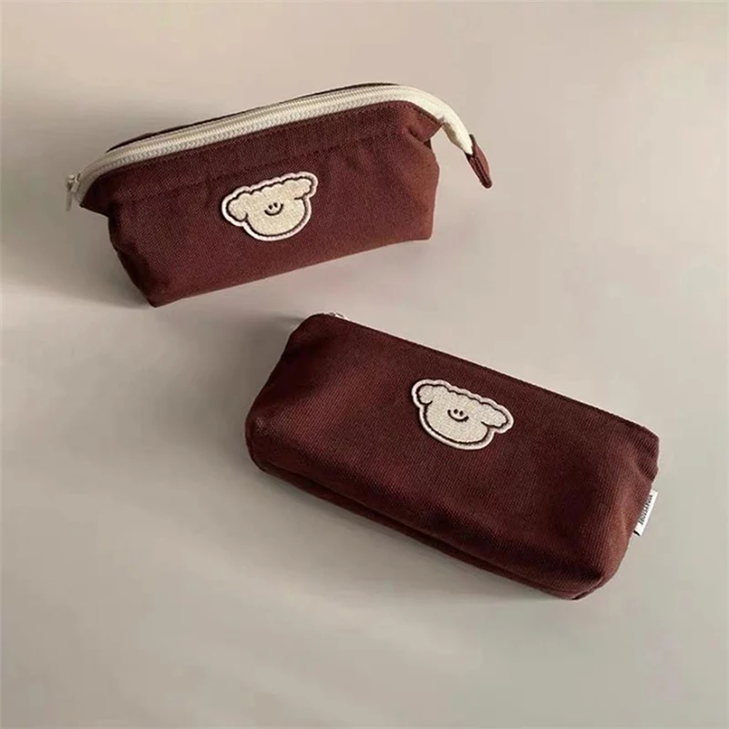 Large Capacity Pencil Case Stationery Pen Case Corduroy Pencilcase School  Supplies Pencil Pouch Back To School