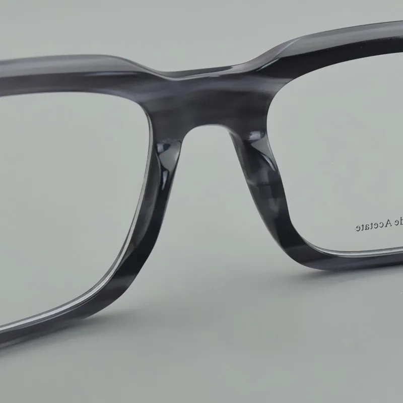 Übergroße Herrenbrille, Luxus-Designer, quadratische optische Linsen für Damen, Brillengestelle, Anti-Blaulicht-Brille, Myopie 7697 – Detail 15