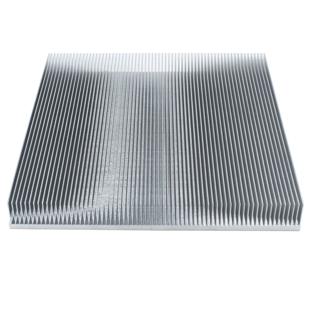 200x200x25mm Aluminium Skiving Fin Kühlkörper Kühlkörper Kühler für elektronische LED LCD-Wärme ableitung – Detail 3
