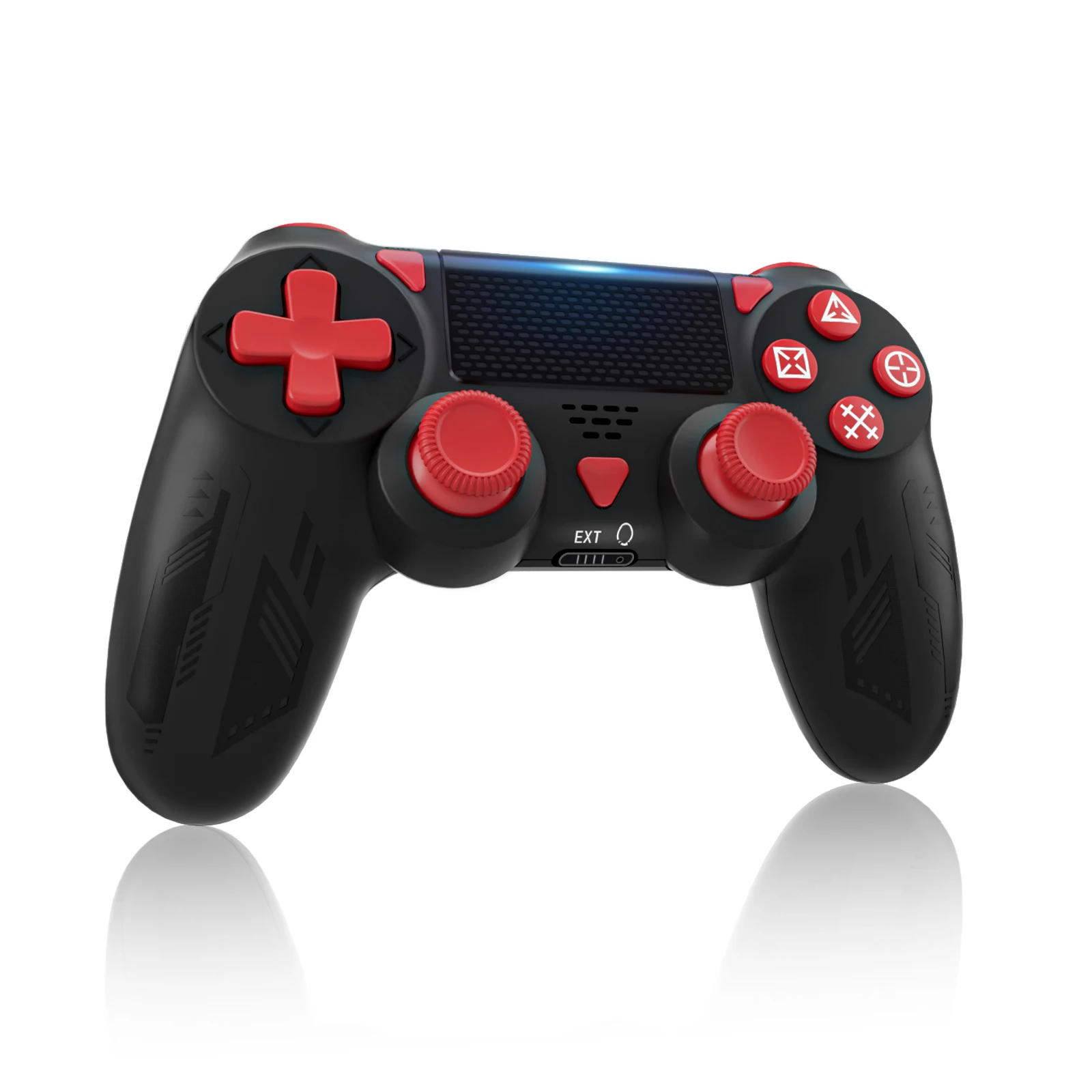 Wireless Game Controller Compatible For PS4/PS4 Slim with Enhanced Dual Vibration/Analog Sticks/6-Axis Motion Sensor 