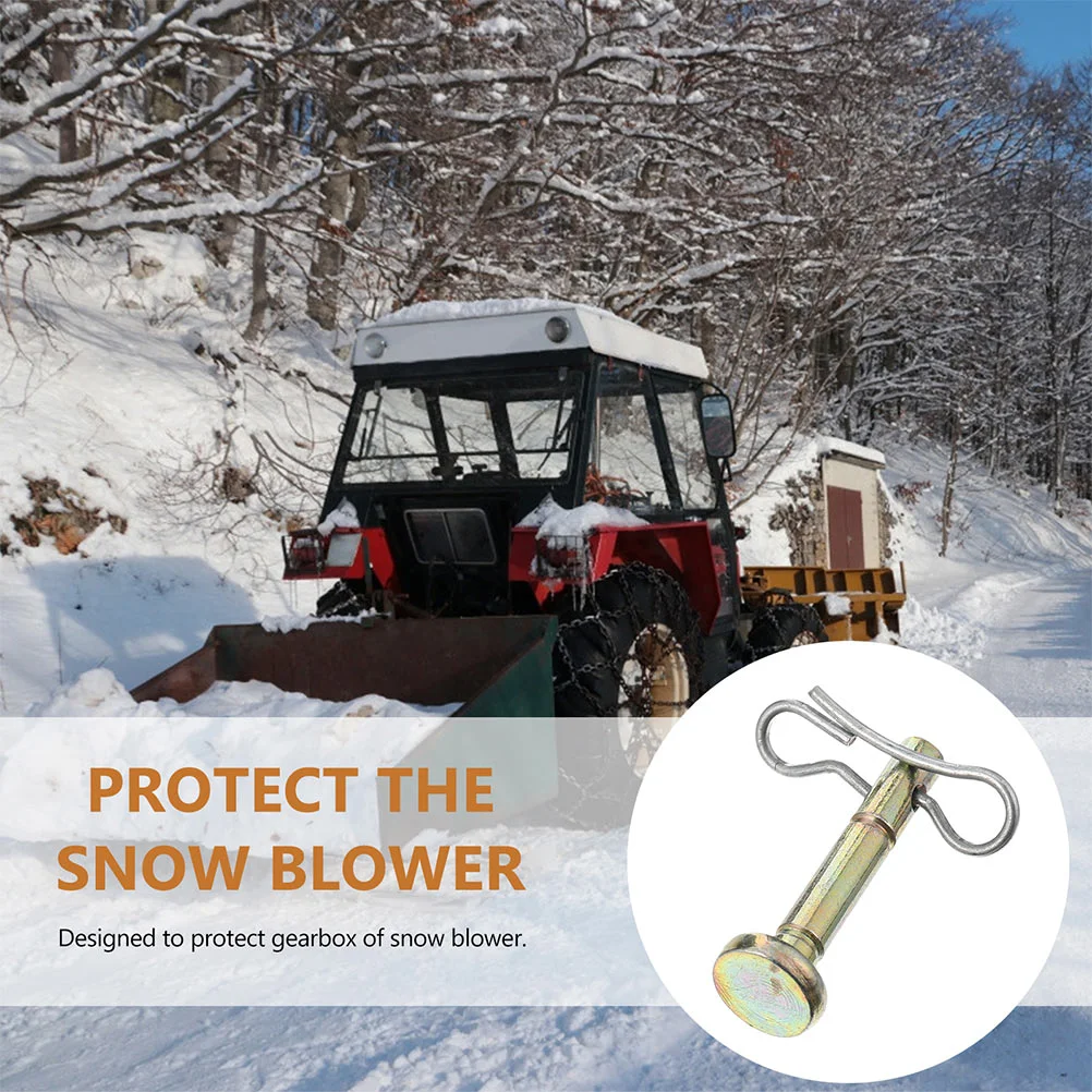 5 Sets Shear Pin Replacement Kit Snow Blower for Cotters Pins Snowblower and Part Thrower