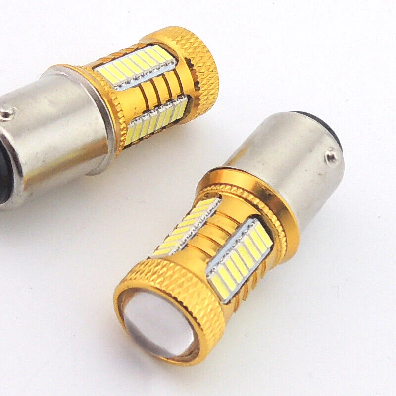 2Pcs 12V 6000K Xenon White LED Bulbs Daytime Running Light DRL Fit for Jeep Renegade 2015 2016 2017 2018 2019 2020