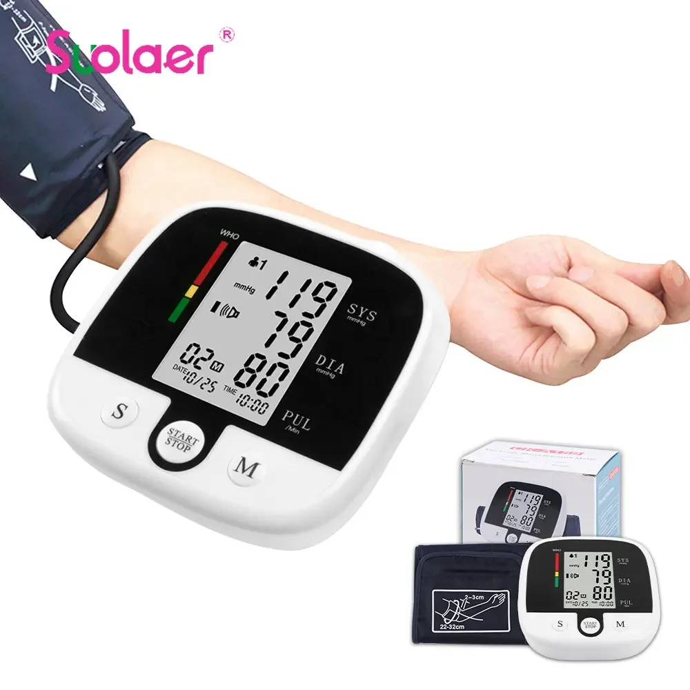 

Home USB Hematomanometer Arm Automatic Monitor Medical BP Sphygmomanometer Blood Pressure Meter Tonometer For Measuring Arterial