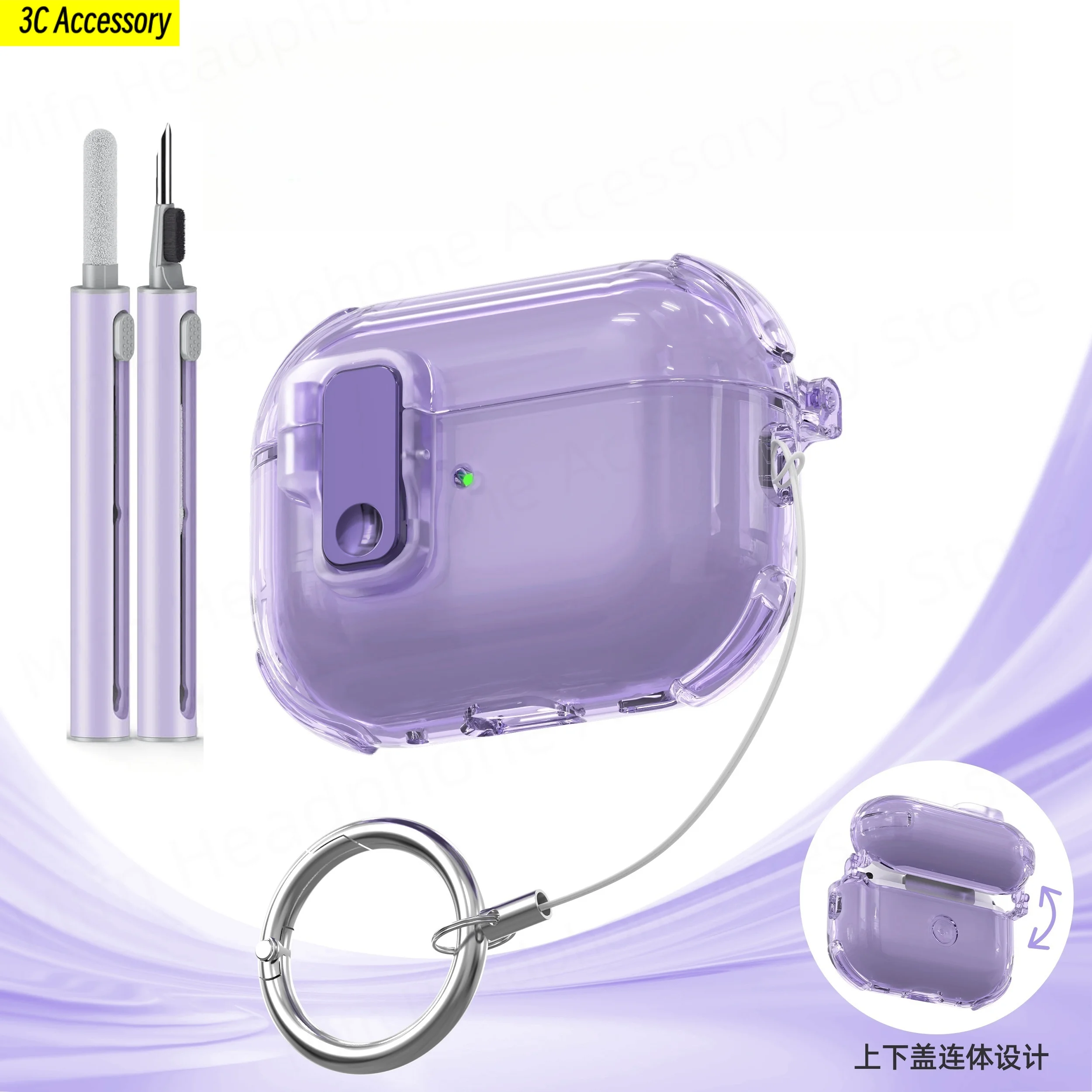 AirPods Pro2 おまけ付き Amazon | ZENIX DESIGN TECH airpods pro2 用 ケース カラビナ