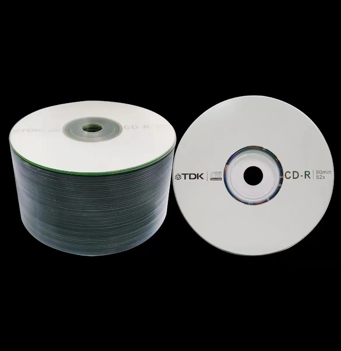 Mini 16X 700MB CD-R Recordable Blank Media 50Pcs Blank Discs CD CD-R 16x  Silver