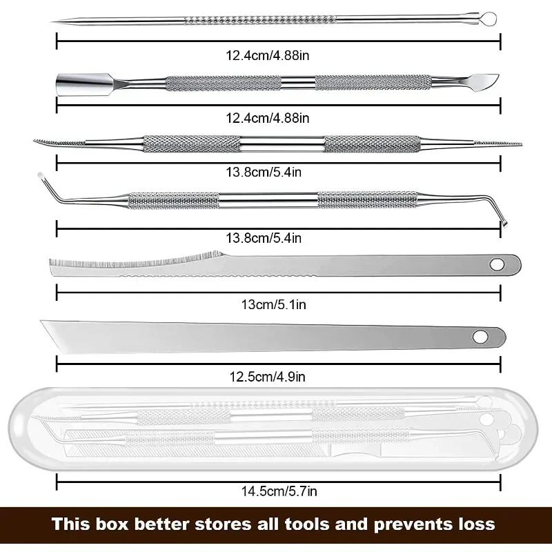 Foot Care Tool 3/6Pcs Cuticle pushers Pedicure File Hard Skin Remover Foot Care Tool Beauty Health Tools
