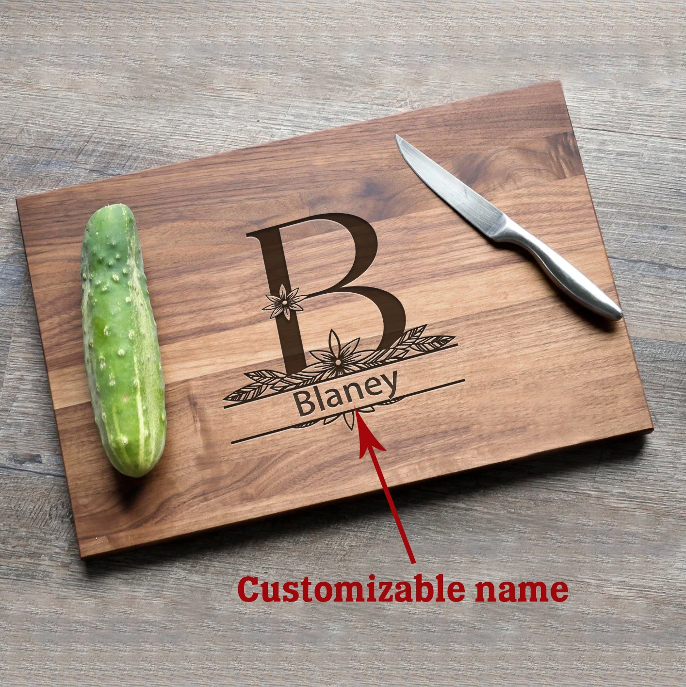 PersonalizedEngravingKitchenRestaurantBarSaladBoardDeliBoard