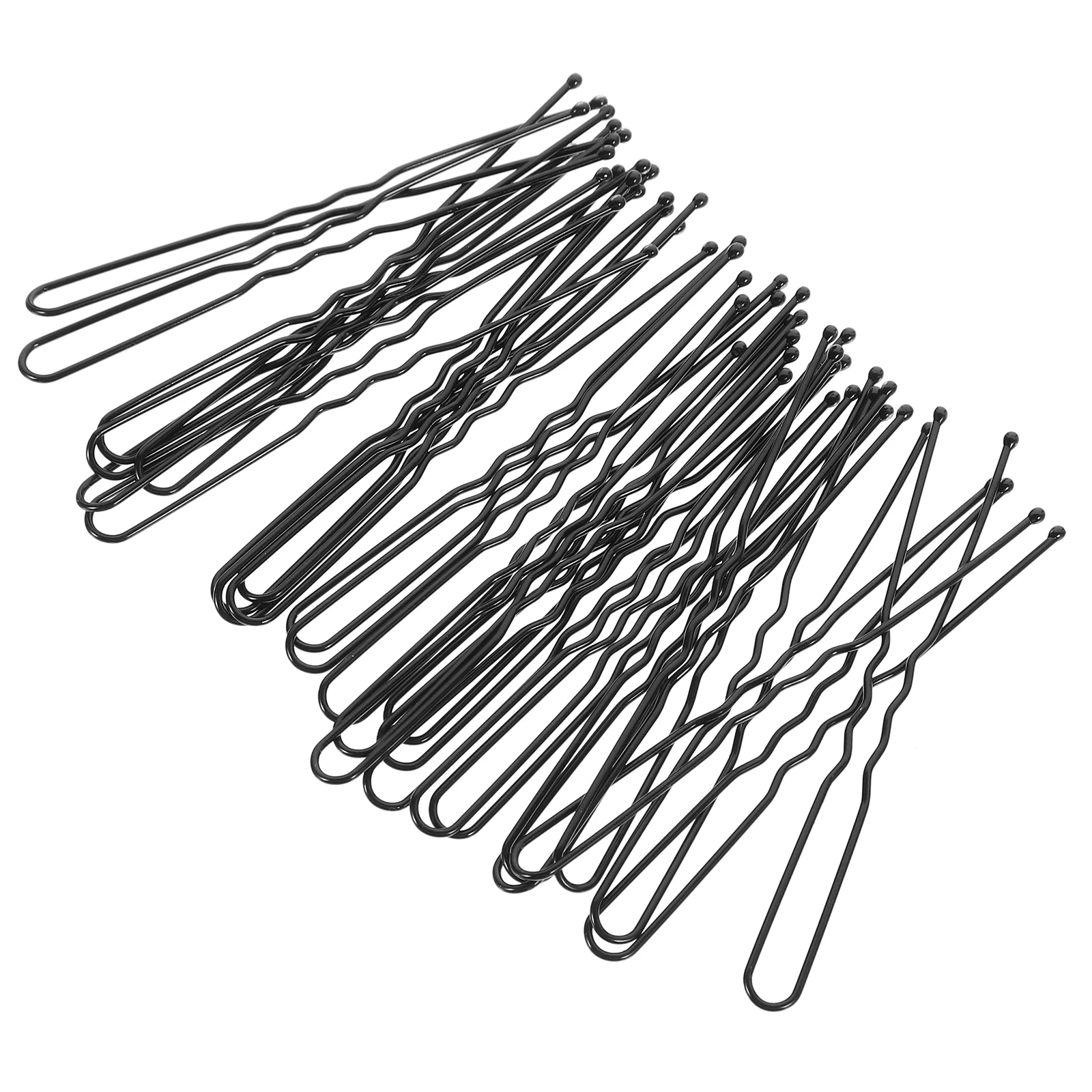 

50pcs U Shaped Hairpins Women Hair Forks Teen Girls Buns Sticks Metal Hairpins Hair Accessories