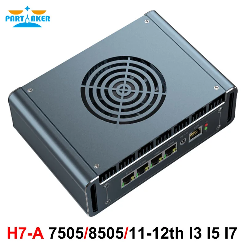 Fanless Mini PC Intel Core i7 1265U i5 1235U i3 1215U Pentium Gold 8505