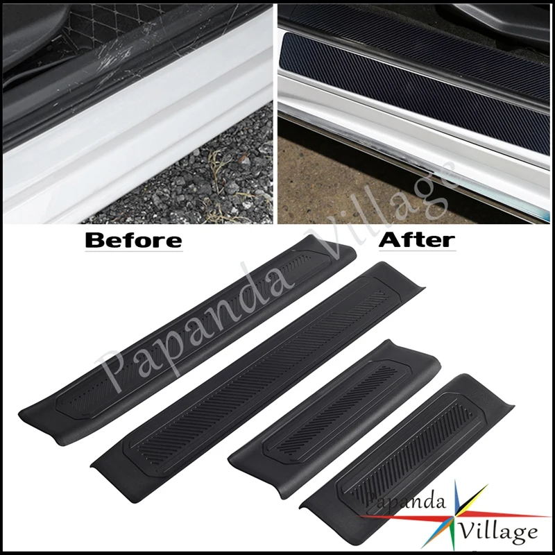 

Полоса на порог автомобиля, защитная накладка на дверь, защита от царапин на переднюю и заднюю дверь, наклейка на ступени двери для Ford Bronco 21-2023