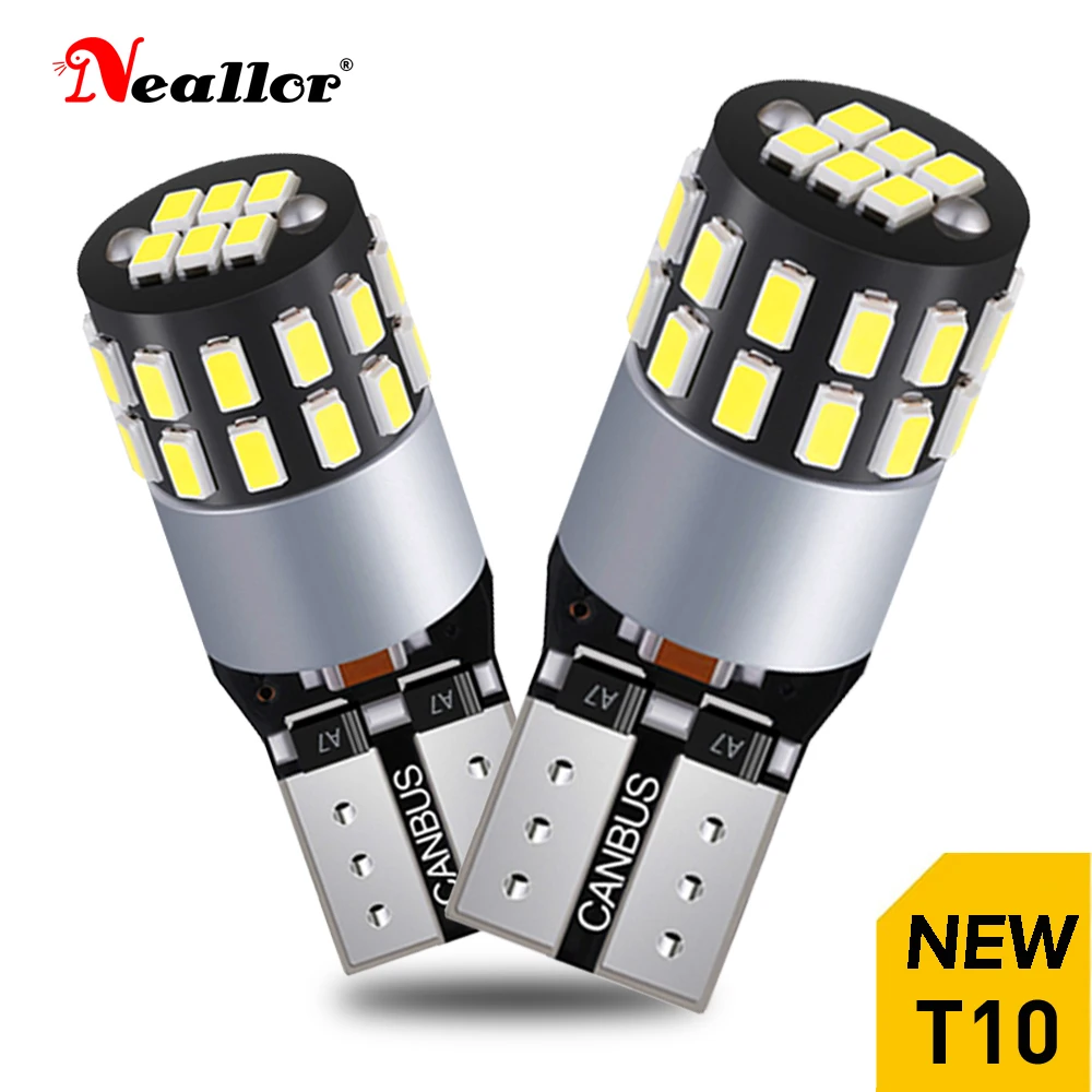 2x Canbus W5W led T10 168 LED Bulbs 30SMD 3014 For Car Parking Position Lights,Interior Map Dome