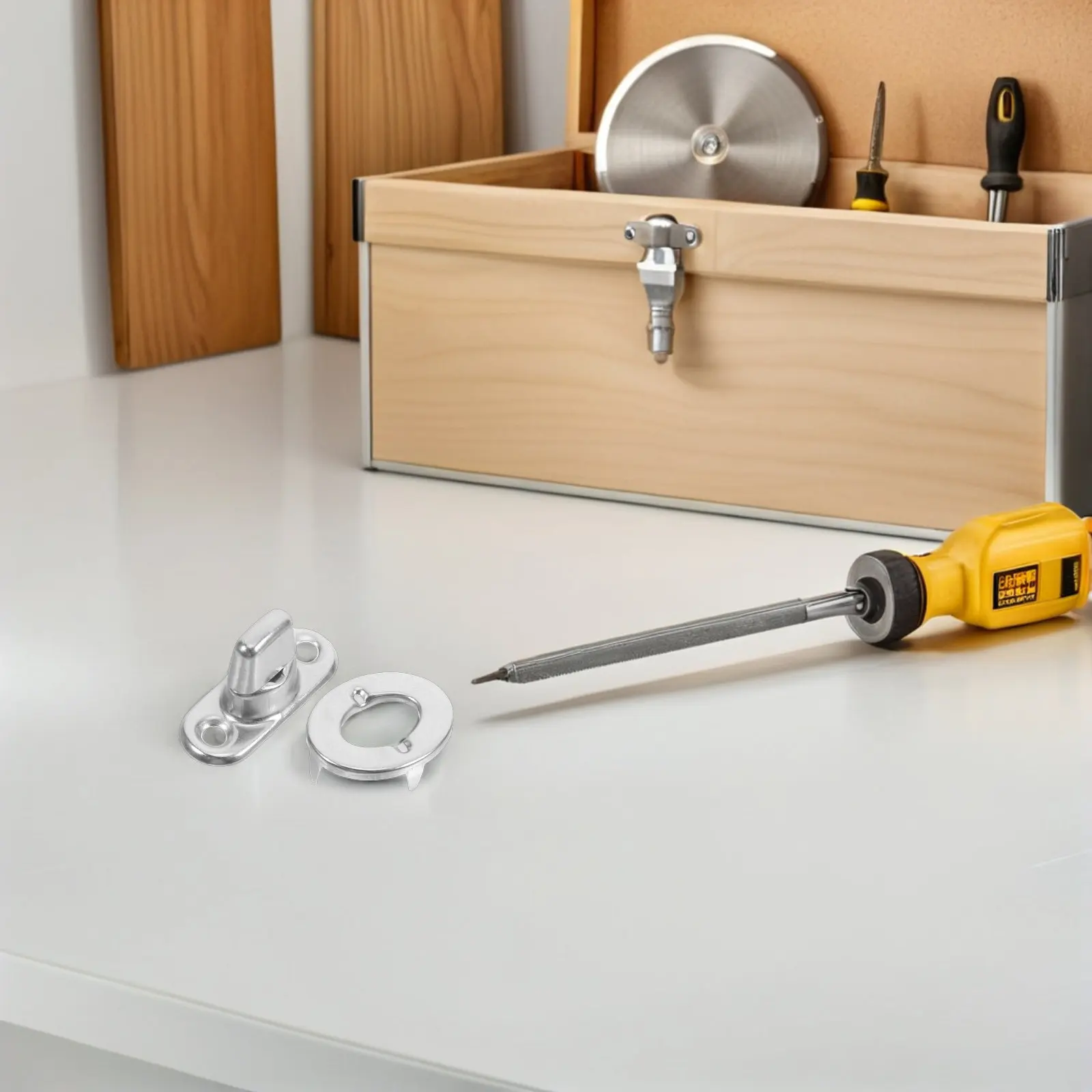 ชุดอุปกรณ์ยึดแบบหมุน 25 ชุด ชุดติดตั้งตาไก่แบบโลหะ สำหรับงานเย็บผ้าใบคลุม โครงแบบล็อคเกลียว DIY อุตสาหกรรม 1