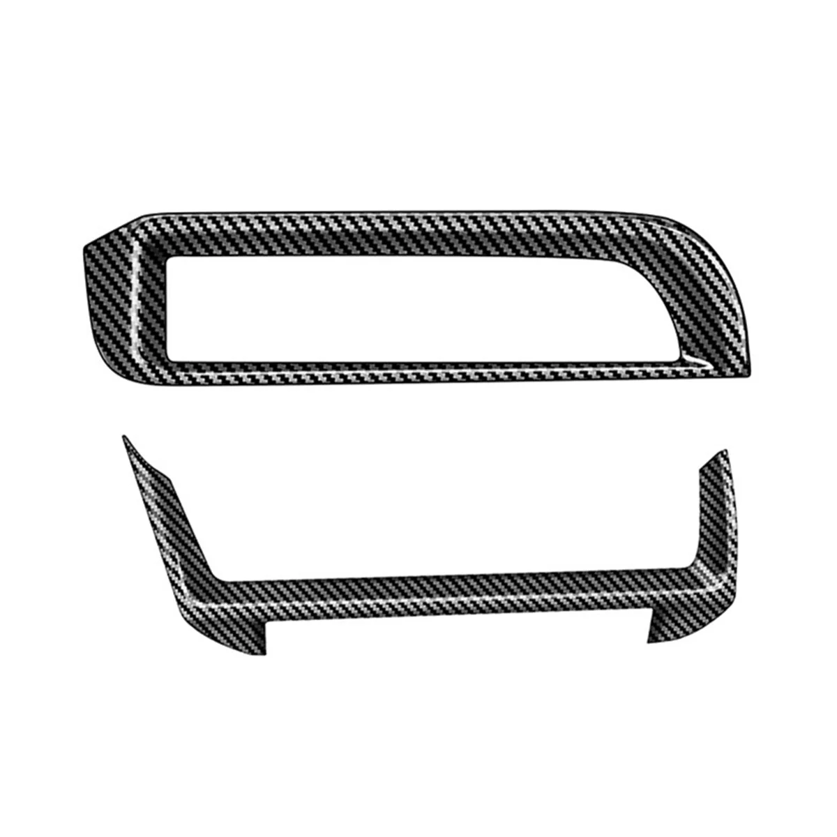 

Carbon Fiber Front Dashboard Side Air Outlet Left Right Air Outlet Accessories for Toyota Prius 60 Series 2022 2023