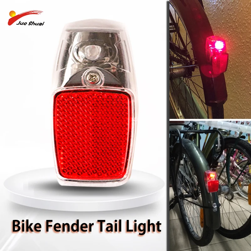 Red Bycycle ライト、チェーン付き Brightz LED Bicycle Frame Light Red 0.75 in with 4 Modes