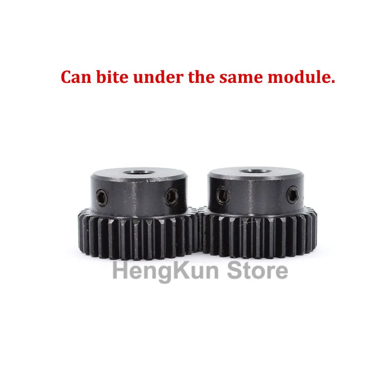 Pignon moteur RC 45 dents 6mm-12mm acier