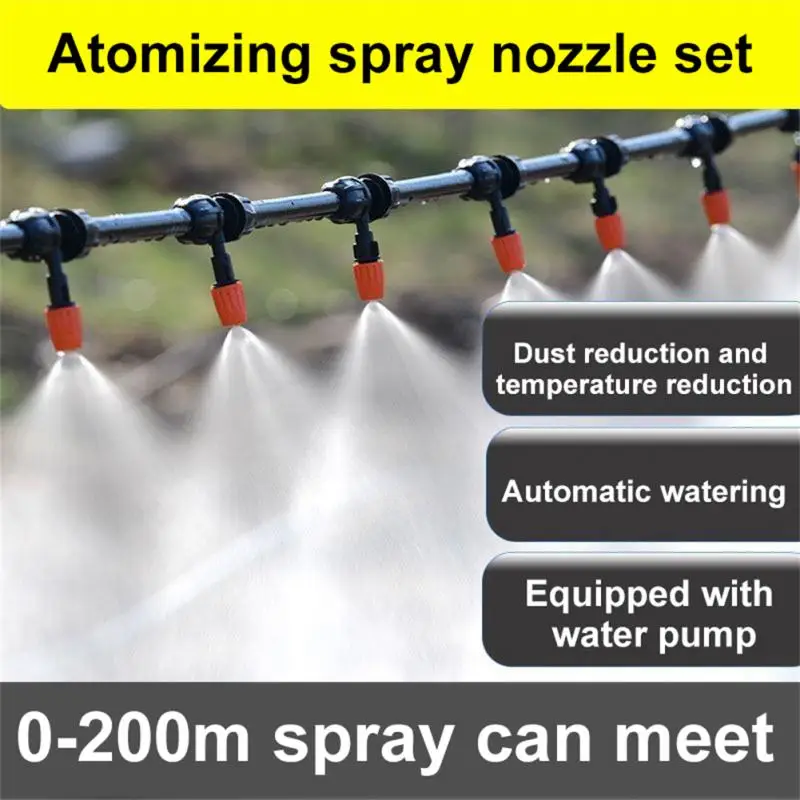 5 30M Drip Irrigation Mist Cooling Automatic Irrigation Mist Spray Cooling System Misting Garden