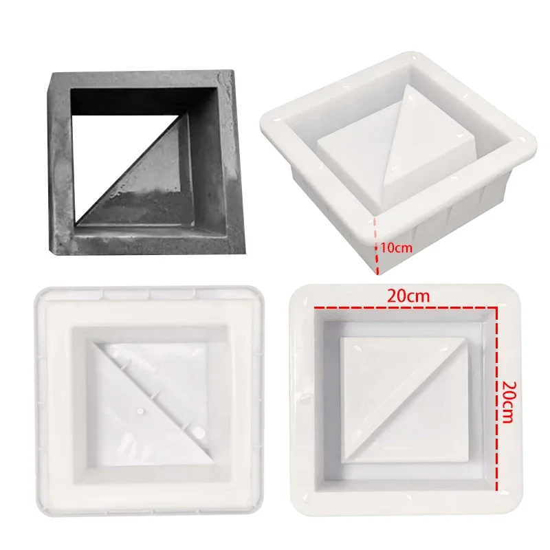 Plastic Partition Hollow Mold, Cement Background Wall, Perforated Brick, Christmas Commercial, Leisure Home Garden, 20, 20, 10cm