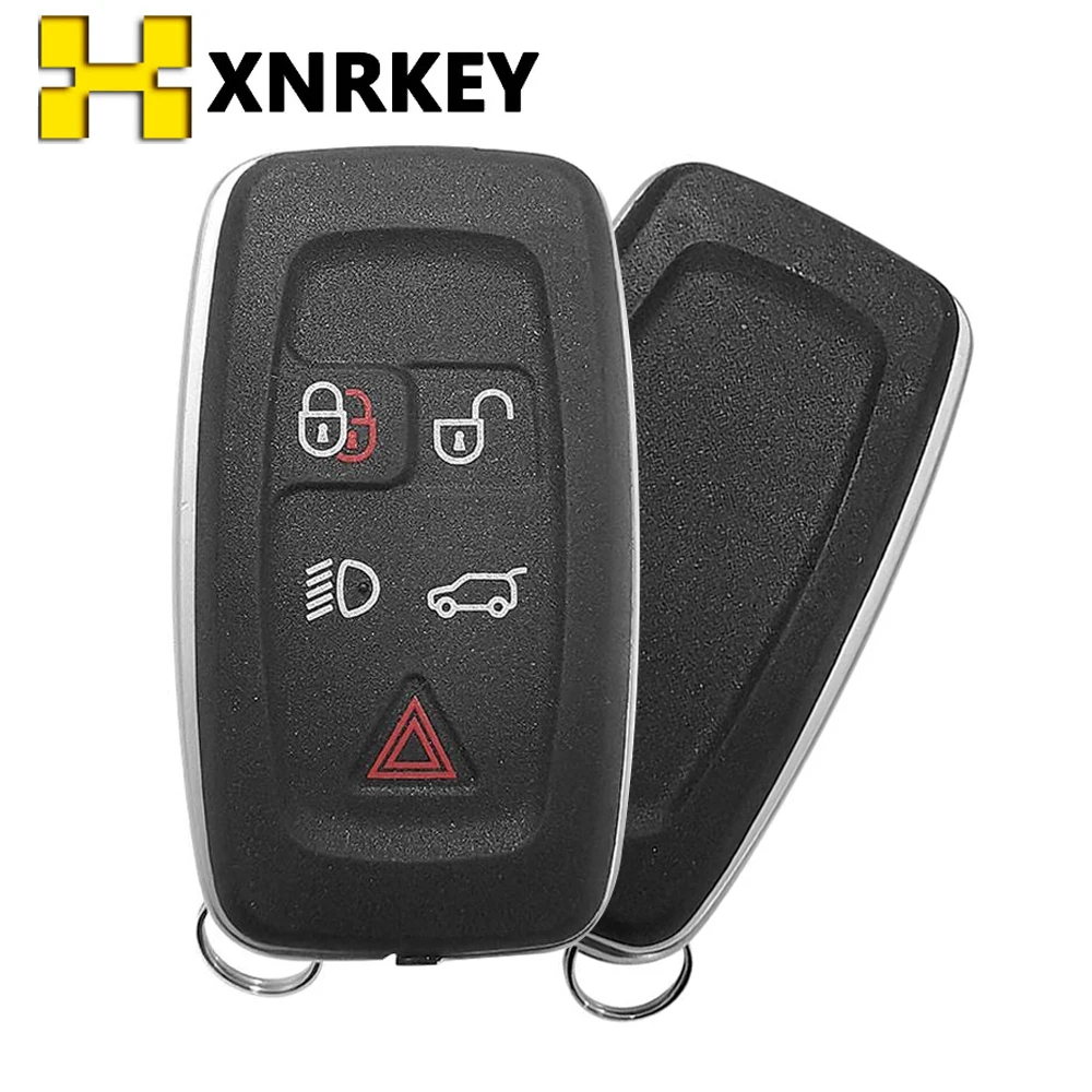 

XNRKEY 5 buttons Remote key shell for LAND ROVER RANGE ROVER SPORT LR4 Vogue 2010-2013 Replacement key housing case cover
