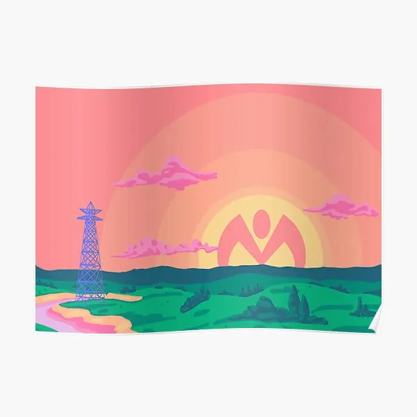 

Morioh Sunset Poster Print Art Decoration Decor Picture Modern Painting Home Room Mural Funny Wall Vintage No Frame